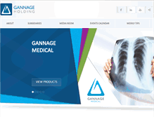 Tablet Screenshot of gannage.com